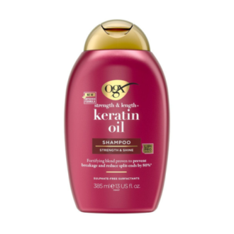 OGX Strength & Length + Keratin Oil Shampoo 385ml