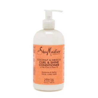 SheaMoisture Coconut & Hibiscus Curl & Shine Conditioner 384ml