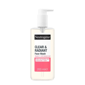 Neutrogena Clear & Radiant Face Wash Vitamin C + 0.5% Salicylic Acid