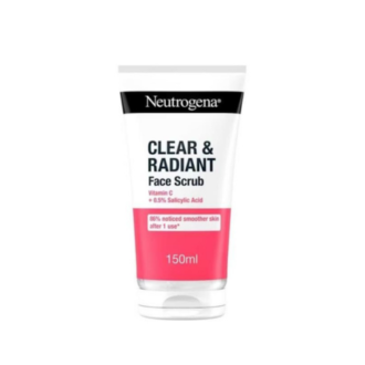 Neutrogena Clear & Radiant Face Scrub Vitamin C + 0.5% Salicylic Acid 150ml