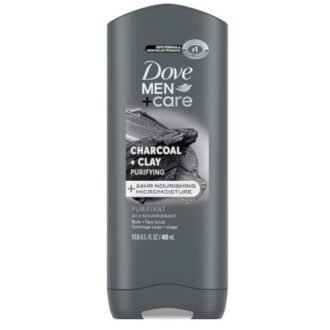Dove Men+Care Charcoal + Clay Purifying 3 in 1 (400ml)