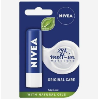 Nivea Melt-In Moisture Original Lip Balm 4.8g