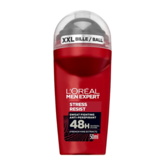 L'Oréal Men Expert Stress Resist Sweat Fighting Anti-Perspirant XXL Roll-On