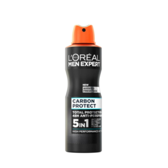 L'Oréal Men Expert Boosted Fresh Tech Carbon Protect Total Protection 48H Anti-Perspirant 5-in-1
