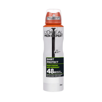 L'Oréal Men Expert Boosted Fresh Tech Shirt Protect Mark Fighting Anti-Perspirant 48H