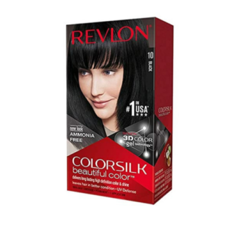 Revlon ColorSilk Beautiful Color™ with Keratin – 10 Black (Noir / Nero)