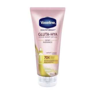 Vaseline Healthy Bright Gluta-Hya Serum Burst Lotion Dewy Radiance 330ml