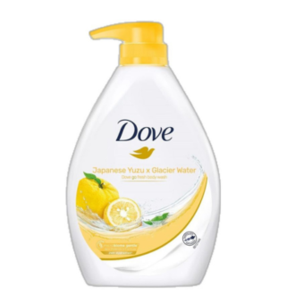 Dove Yuzu Fresh Refreshing Body Wash – Japanese Yuzu & Glacier Water 1000g