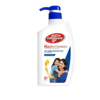 Lifebuoy Body Wash with Multivitamins+ & Antibacterial – 10X Germ Protection Gentle Skincar