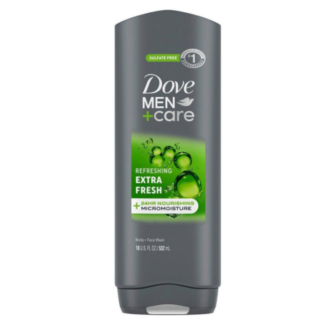 Dove Men+Care Charcoal + Refreshing Extra Fresh Body Wash 400ml