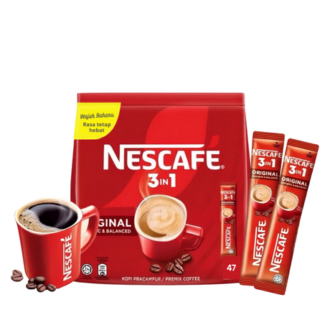 Nescafé 3 in 1 Instant Coffee (47 Sticks)
